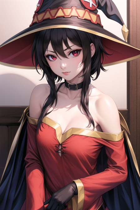 10072066-2095640492-artgerm, masterpiece, best quality, extremely detailed, masterpiece, best quality, megumin, 1girl, bare shoulders, black cape, b.png